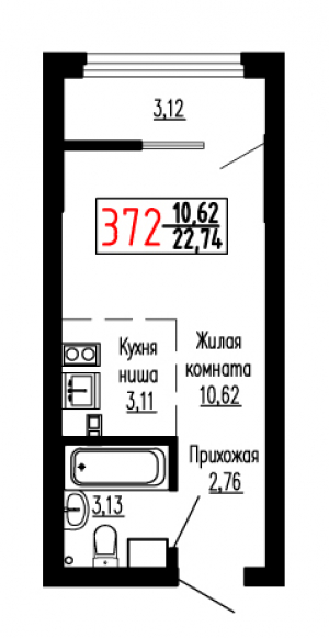 Студия №372