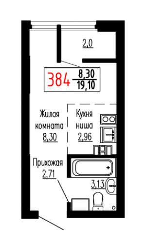 Студия №384